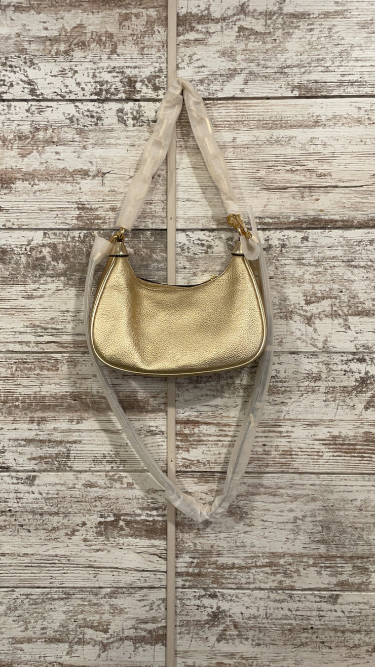 GOLD LEATHER PURSE (NEW) $398