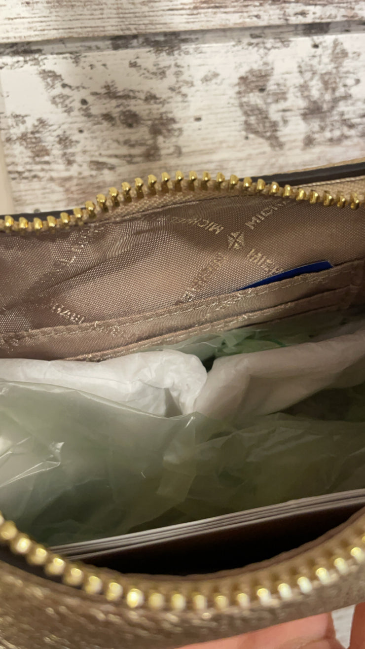 GOLD LEATHER PURSE (NEW) $398
