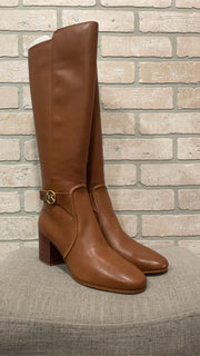 BROWN LEATHER BOOTS (NEW) $478