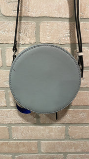 BLUE ROUND PURSE W/WALLET $138