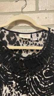 ANIMAL PRINT SLEEVELESS TOP$69