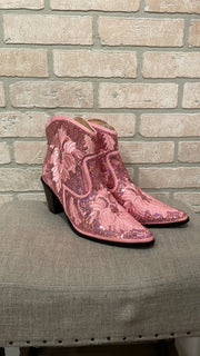 PINK SPARKLY BOOTS (NEW) $165