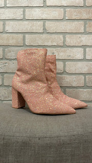 PINK SPARKLY BOOTS (NEW) $165