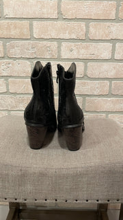 BLACK SPARKLY BOOTS (NEW) $165