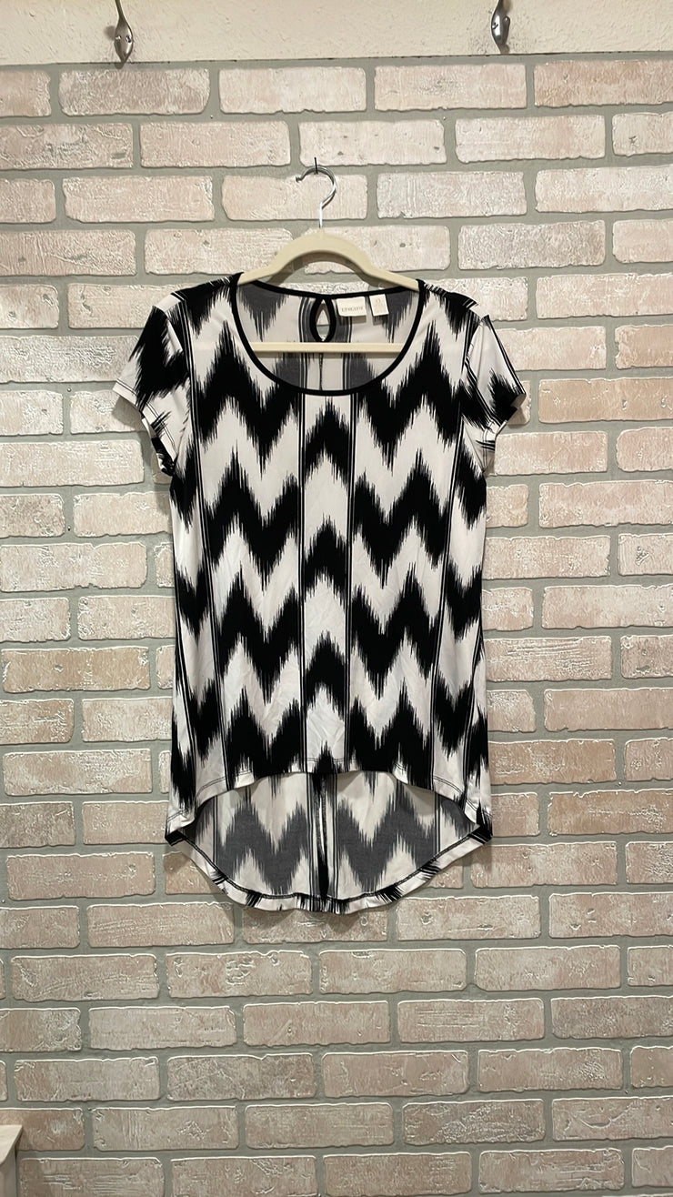 BLACK/WHITE TOP $79