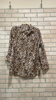 CHEETAH LONG SLEEVE SHIRT $89