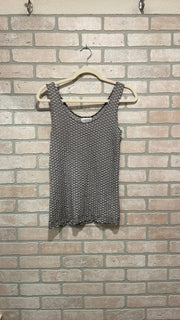 BLACK/GRAY TANK TOP $49