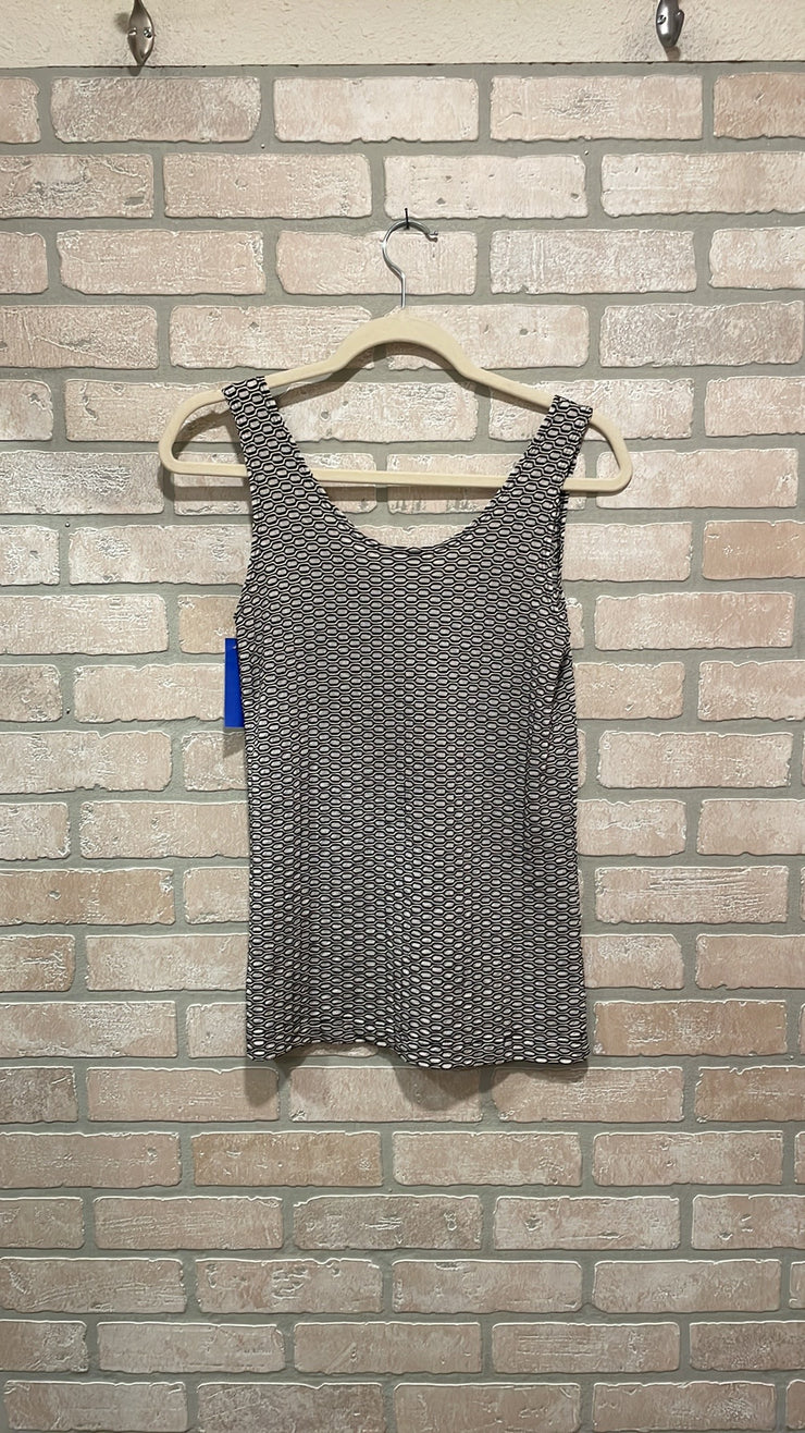 BLACK/GRAY TANK TOP $49