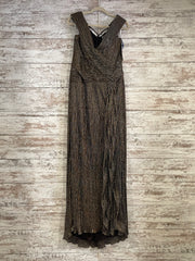 BRONZE/GOLD LONG DRESS-NEW$450