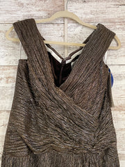 BRONZE/GOLD LONG DRESS-NEW$450