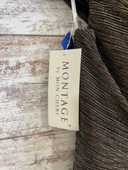 BRONZE/GOLD LONG DRESS-NEW$450