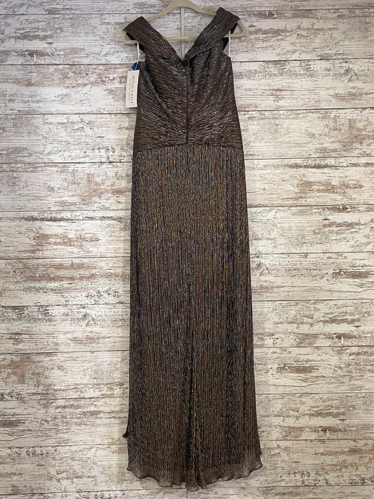BRONZE/GOLD LONG DRESS-NEW$450