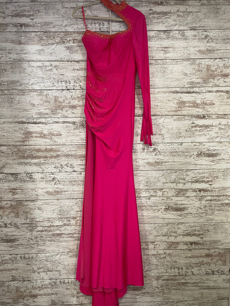 PINK LONG EVENING GOWN-NEW$739