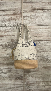 IVORY BUCKET PURSE (NEW) $190