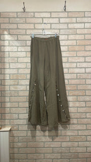 GREEN GAUZE PILATZO PANTS $79