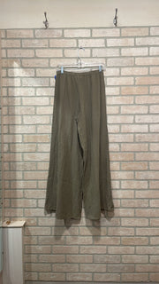 GREEN GAUZE PILATZO PANTS $79