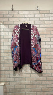 COLORFUL OPEN CARDIGAN $109