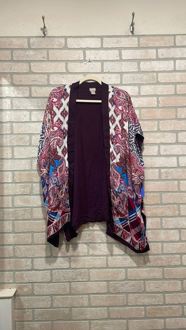 COLORFUL OPEN CARDIGAN $109