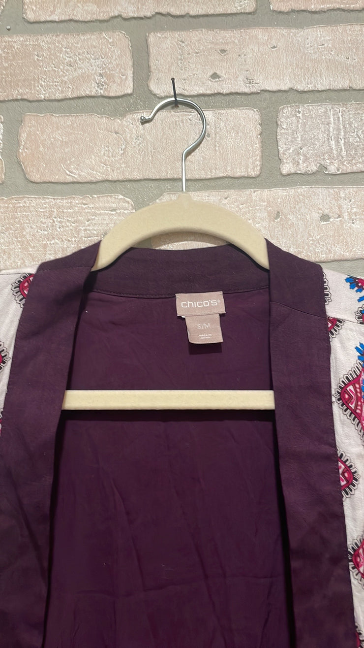 COLORFUL OPEN CARDIGAN $109