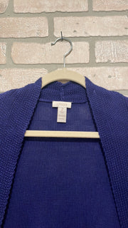 ROYAL BLUE OPEN CARDIGAN $129