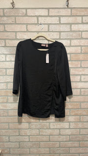BLACK LONG SLEEVE TOP-NEW$89