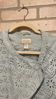 BLUE SUEDE JACKET $149