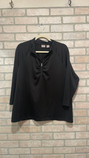 BLACK LONG SLEEVE TOP $99