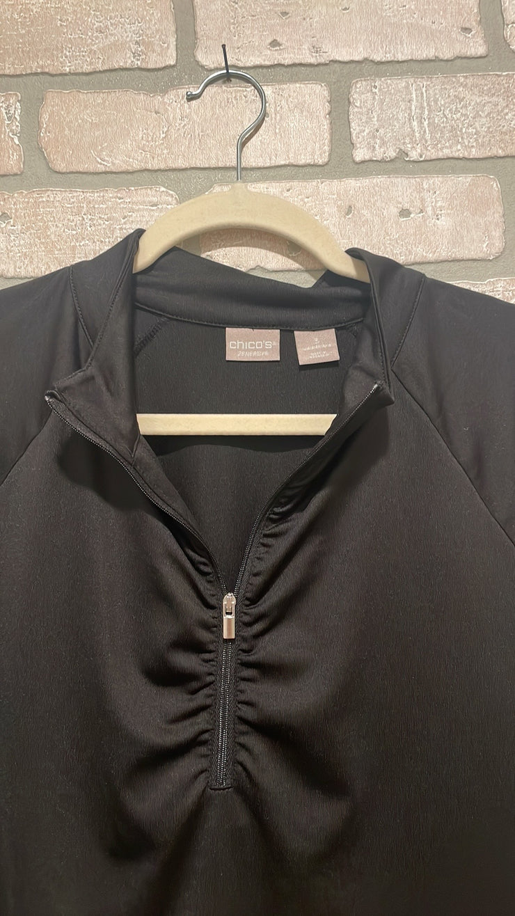 BLACK LONG SLEEVE TOP $99