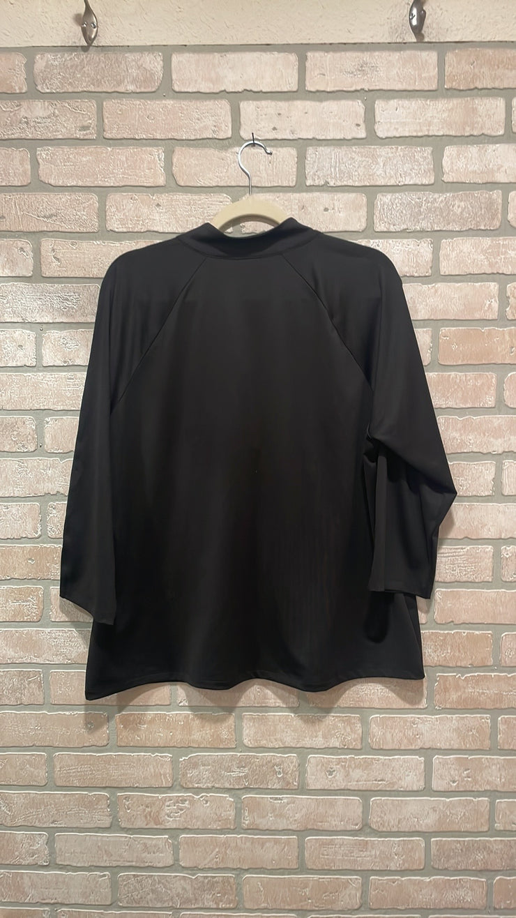 BLACK LONG SLEEVE TOP $99