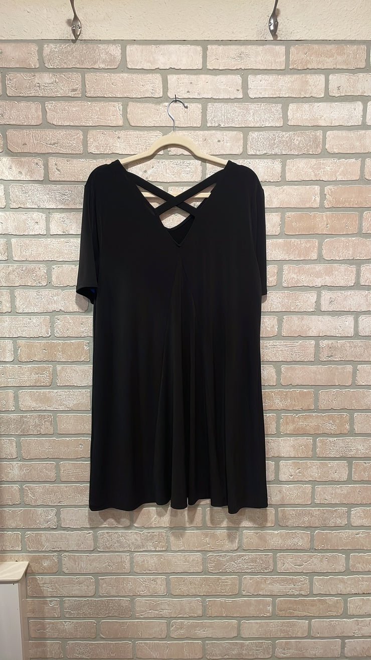 BLACK SHORT DRESS $109