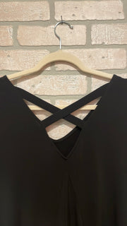 BLACK SHORT DRESS $109