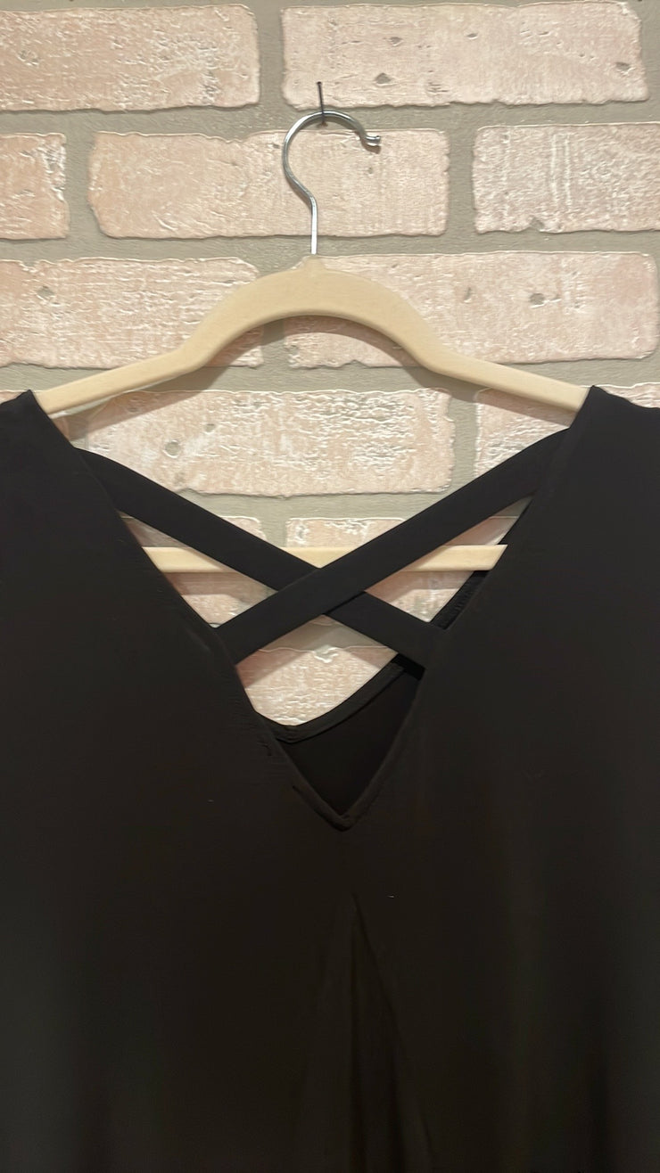 BLACK SHORT DRESS $109