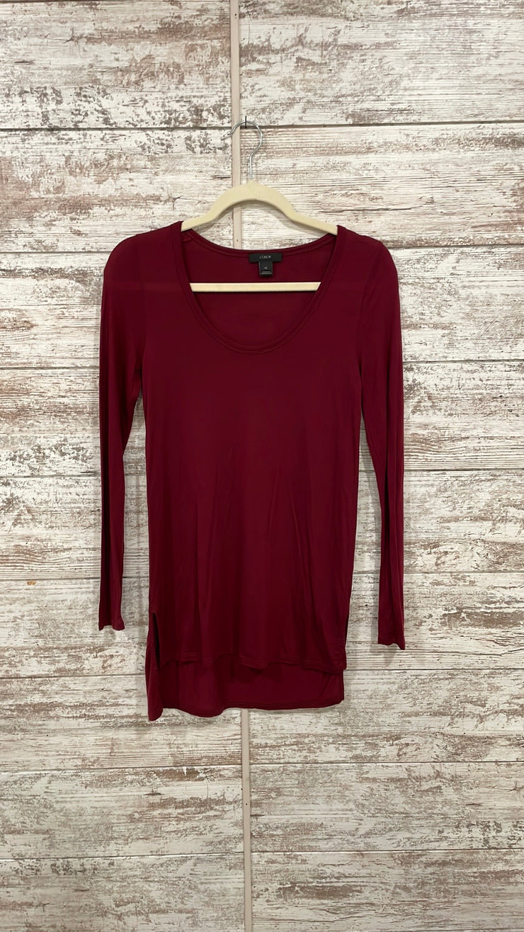 BURGUNDY TUNIC $89