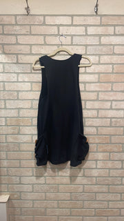 NAVY SLEEVELESS TUNIC $99