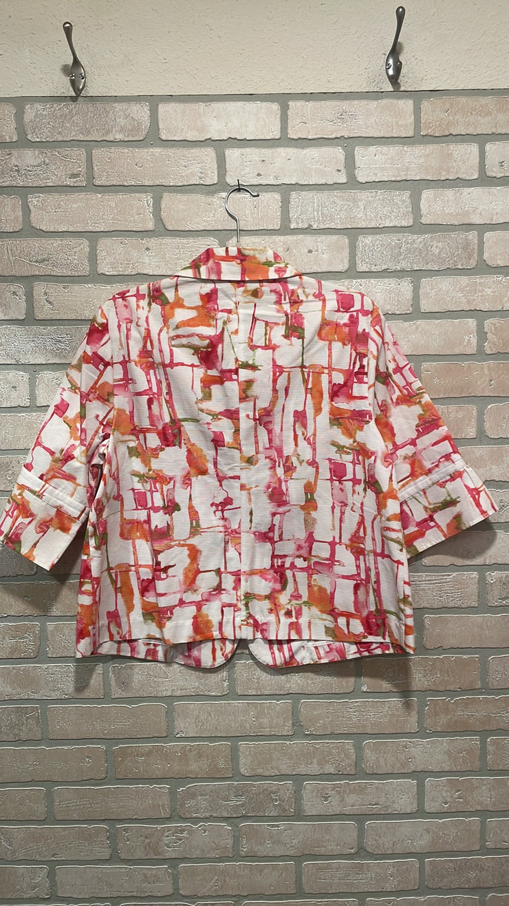 PINK/ORANGE JACKET $129