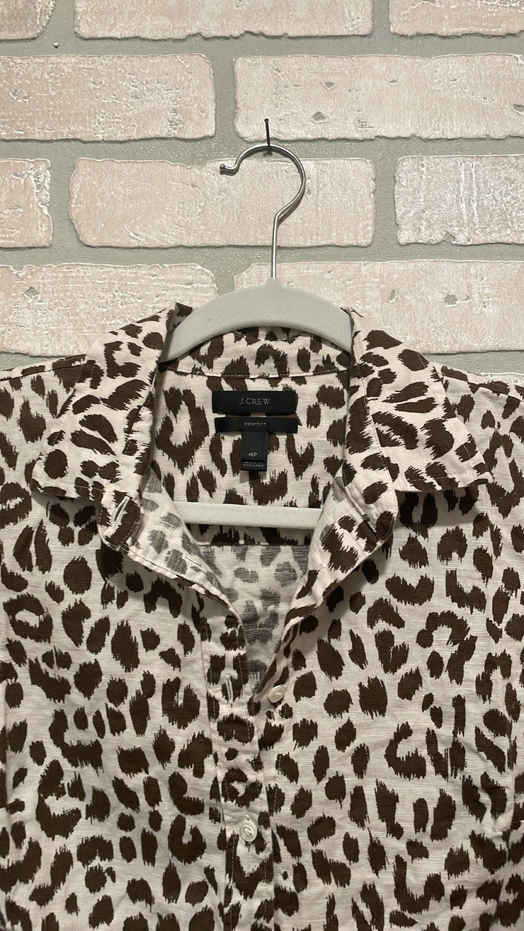 WHITE/BROWN SHIRT $99