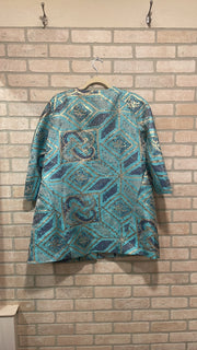 BLUE/METALLIC GOLD JACKET $149