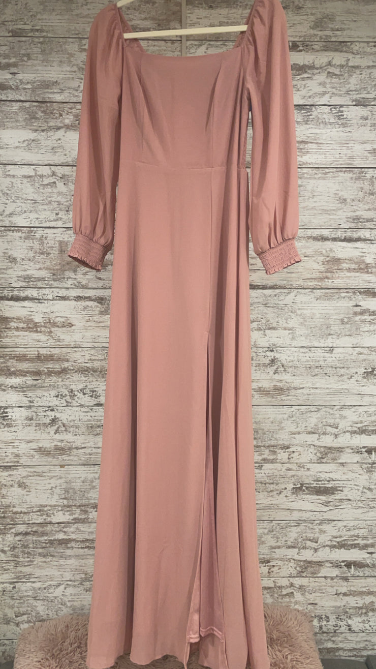 BLUSH LONG EVENING GOWN (NEW)