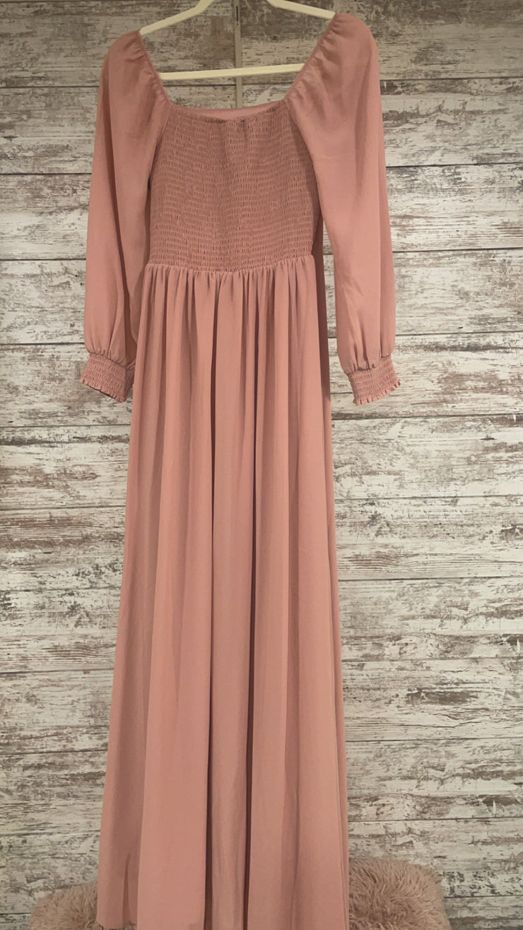 BLUSH LONG EVENING GOWN (NEW)