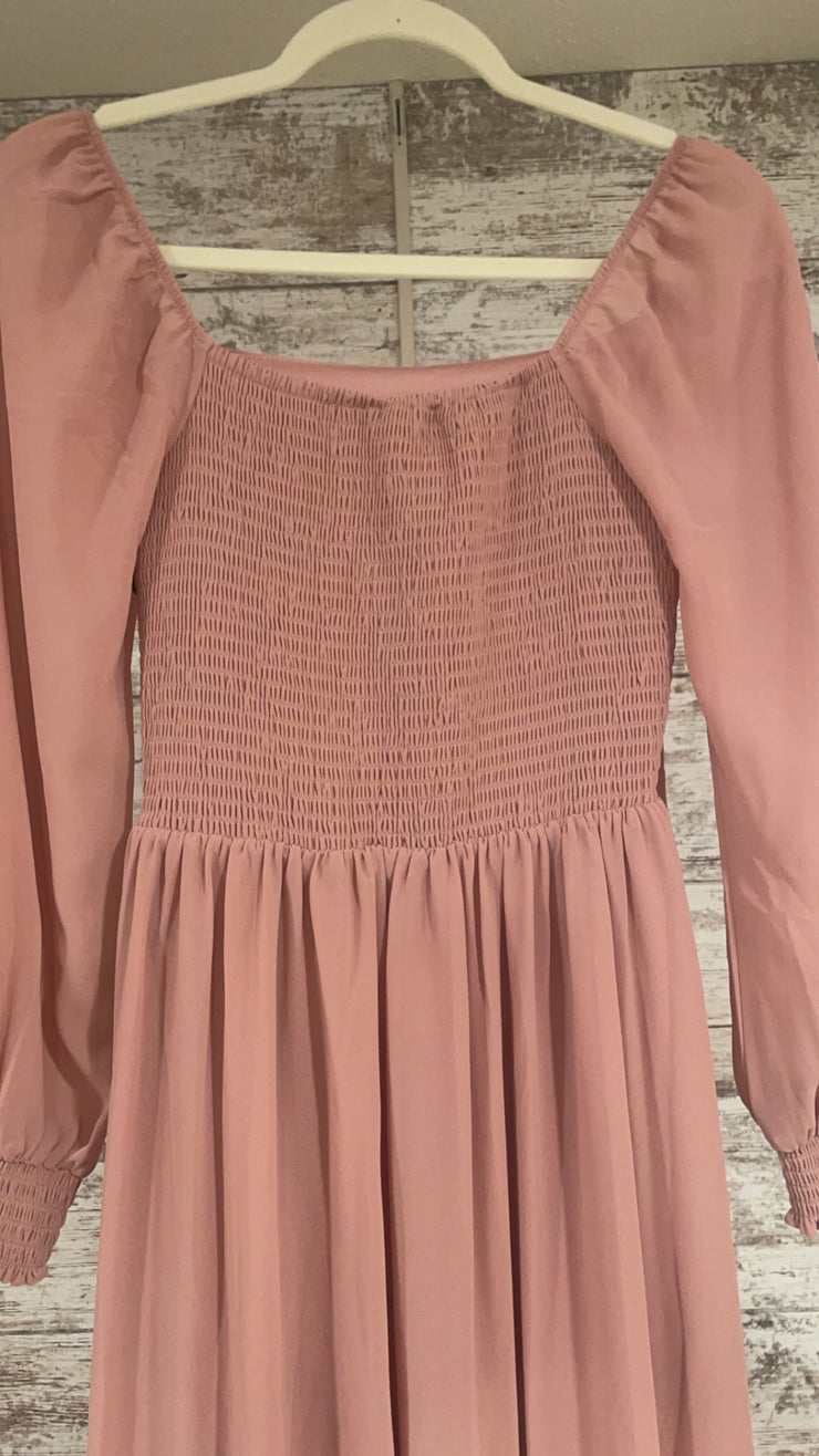 BLUSH LONG EVENING GOWN (NEW)