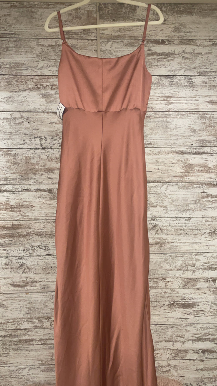 BLUSH LONG EVENING GOWN