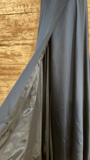 NAVY A LINE GOWN