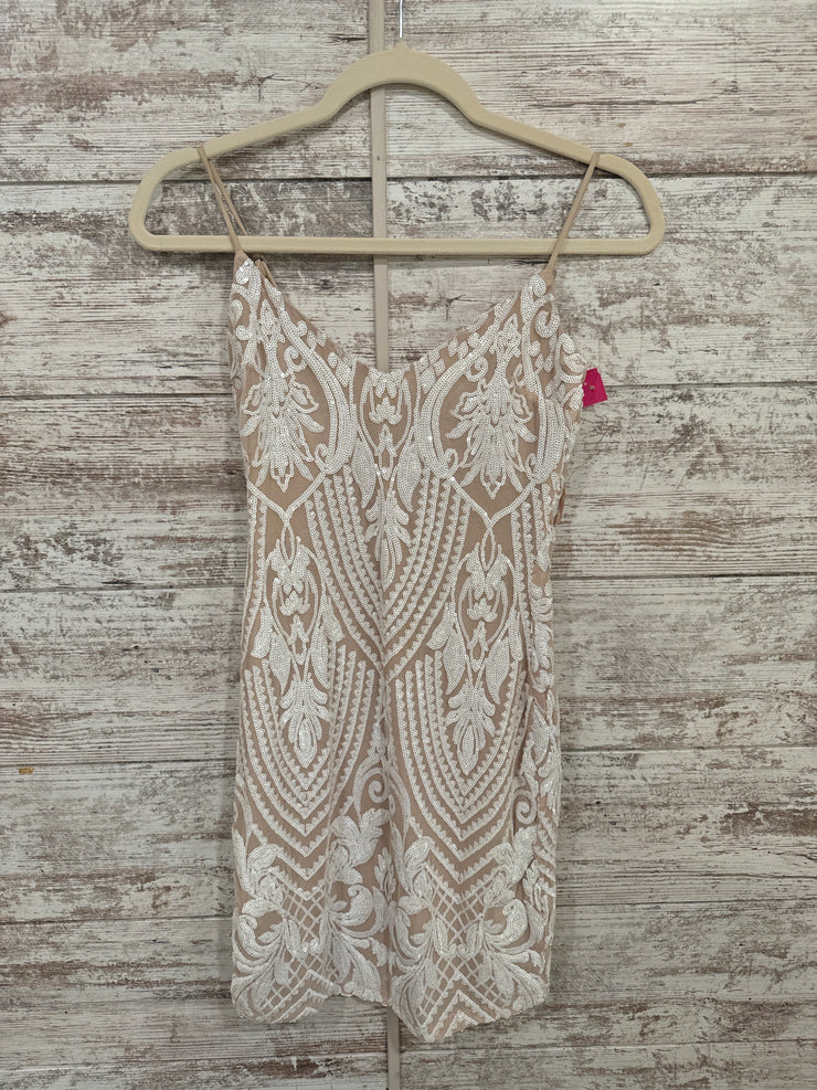 IVORY/NUDE SHORT DRESS (NEW)