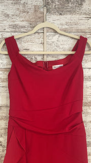 RED LONG EVENING GOWN