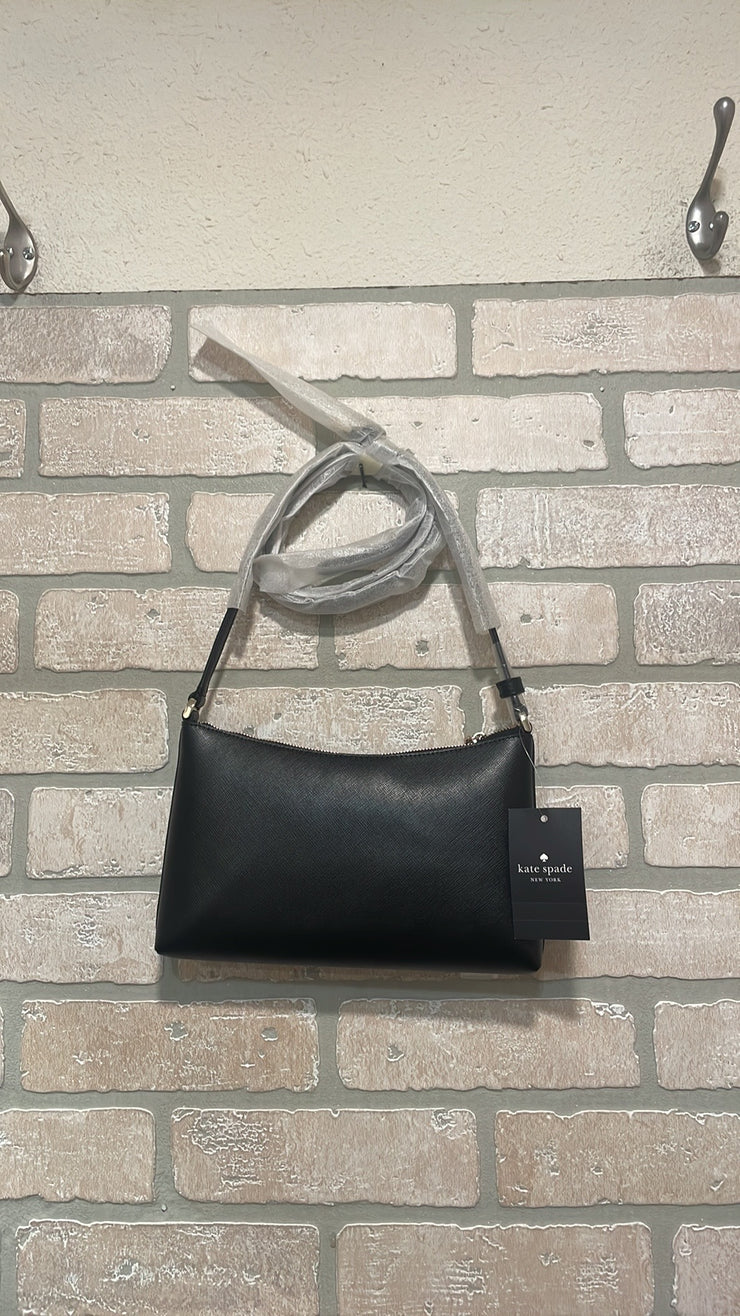 BLACK CROSSBODY PURSE-NEW$259