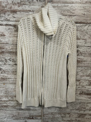 IVORY ZIP UP SWEATER $149