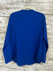 ROYAL BLUE LONG SLEEVE TOP $99