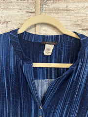 ROYAL BLUE LONG SLEEVE TOP $69