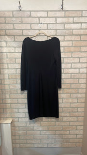 BLACK MIDI DRESS