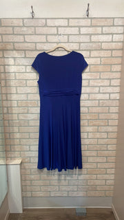 ROYAL BLUE MIDI DRESS